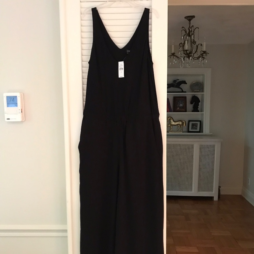 LOFT Black Jumpsuit